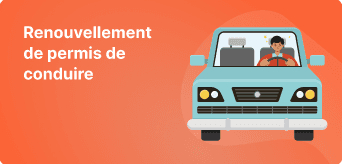 Renouvellement de permis de conduire
